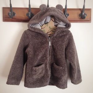 24m Gray hoodie with ears
